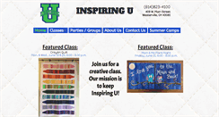 Desktop Screenshot of inspiring-u.com